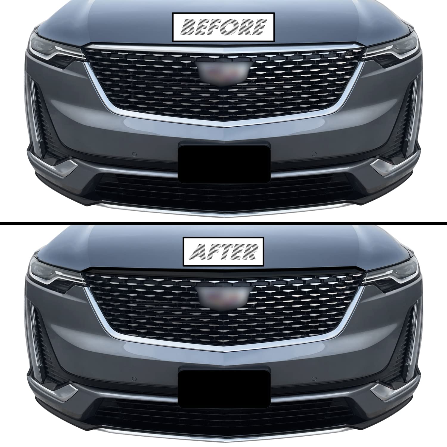 亜*斗様 bBQNC20フロントグリル クローム仕上げ　値下げしました！ Amazon.com: SlickMod Chrome Delete Blackout Vinyl Overlay for 2020